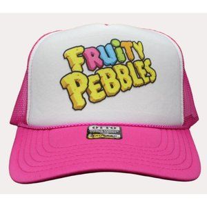 Fruity Pebbles Hat |  Fruity Pebbles Trucker Hat Vintage Style